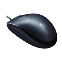 AKCE_myš Logitech M90 optická, tmavá, USB