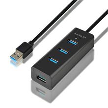 AXAGON 4x USB3.0 CHARGING hub 1.2m cable, nap.