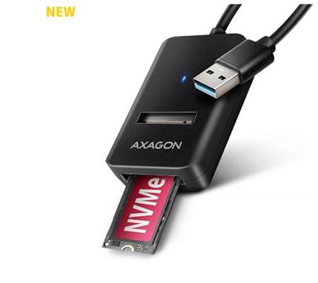 AXAGON ADM2-AM USB-A 10Gbps - M.2 NVMe & SATA SSD