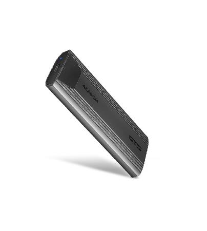 AXAGON EEM2-GTS2, USB-C 10Gbps - M.2 NVMe & SATA