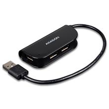 AXAGON externí 4x USB2.0 READY BLACK hub