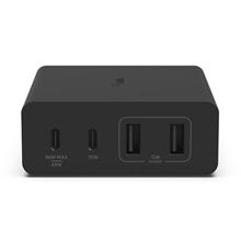Belkin 108W 4-portová nástěnná nabíječka USB-C Power Delivery GaN (USB-C 96W + USB-A 12W), černá