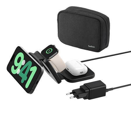 Belkin BOOST CHARGE™ PRO Qi2 3v1 Bezdrátová
