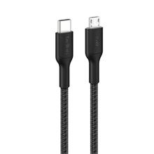 Belkin BOOST CHARGE PRO™ USB-C/microUSB, 1m, černý - odolný