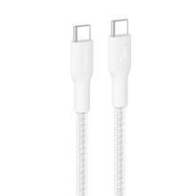 Belkin BOOST CHARGE PRO™ USB-C/USB-C kabel 240W, 3m, bílý - odolný