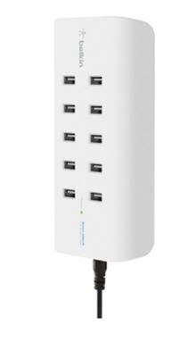 Belkin USB 230V Family rockstar - 10-portová USB nabíječka 120W