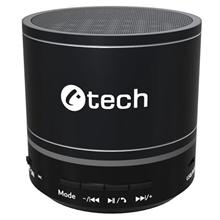 C-TECH reproduktor SPK-08B, bluetooth, baterie, USB-C, černý