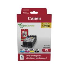 Canon cartridge INK CLI-581XL BK/C/M/Y PHOTO VALUE 