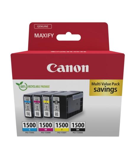 Canon cartridge INK PGI-1500 BK/C/M/Y