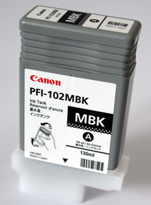 Canon cartridge PFI-102MBK iPF-500, 6x0, 7xx,