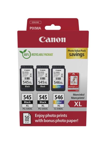 Canon cartridge PG-545XLx2/CL-546XL