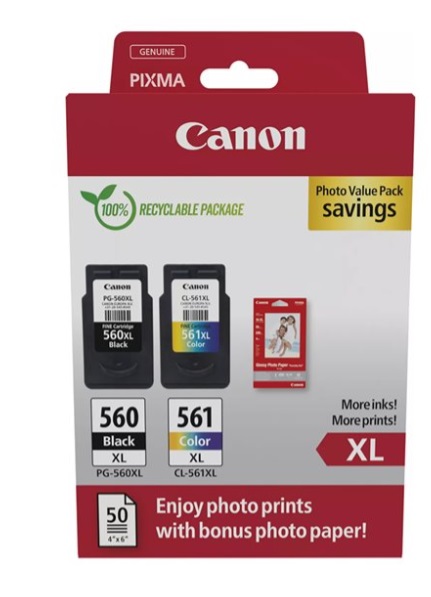 Canon cartridge PG-560XL / CL-561XL Multipack