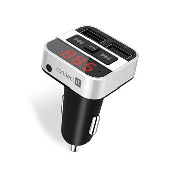 CONNECT IT InCarz Bluetooth transmitter,USB