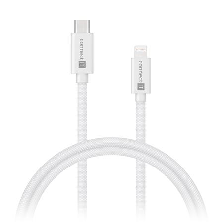CONNECT IT Wirez kabel USB-C -> Lightning, 27 W,