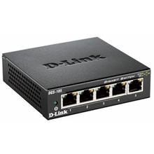 D-Link 5-port 10 / 100 / 1000 Gigabit Metal Housing Desktop Switch