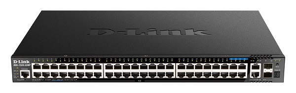 D-Link DGS-1520-52MP 44 ports GE PoE + 4 ports