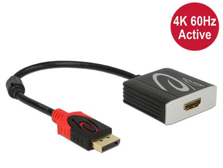 Delock Adaptér Displayport 1.2 samec > HDMI