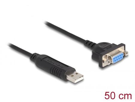 Delock Adaptér z rozhraní USB 2.0 na sériové