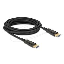 Delock Aktivní optický kabel HDMI 8K 60 Hz 5 m, černý