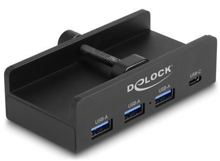 Delock Externí 4 portový rozbočovač USB 5 Gbps, 3