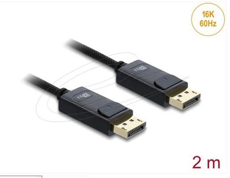 Delock Koaxiální kabel DisplayPort 16K 60 Hz 80