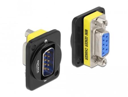 Delock Typu D Modul DB9 samec na DB9