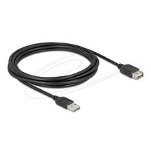 Delock USB 2.0 prodlužovací kabel EASY USB Type-A samec na EASY USB Type-A samice 3 m, černý