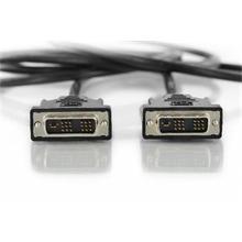 Digitus DVI connection cable, DVI(18+1) M/M, 2.0m, DVI-D Single Link, bl