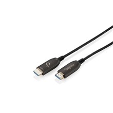 Digitus HDMI AOC hybridní optický kabel, UHD 8K, 90 m, černý