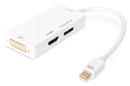 Ednet DisplayPort splitter cable, miniDP -