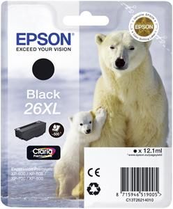 Epson Singlepack Black 26XL Claria Premium