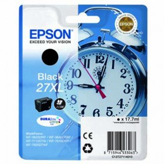 Epson Singlepack Black 27XL DURABrite Ultra