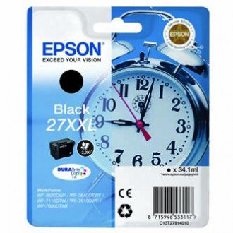 Epson Singlepack Black 27XXL DURABrite Ultra