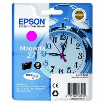 Epson Singlepack Magenta 27 DURABrite Ultra