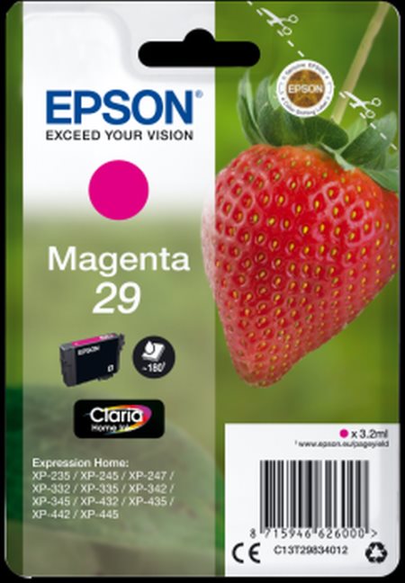 EPSON Singlepack Magenta 29 Claria Home