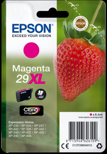 Epson Singlepack Magenta 29XL Claria Home
