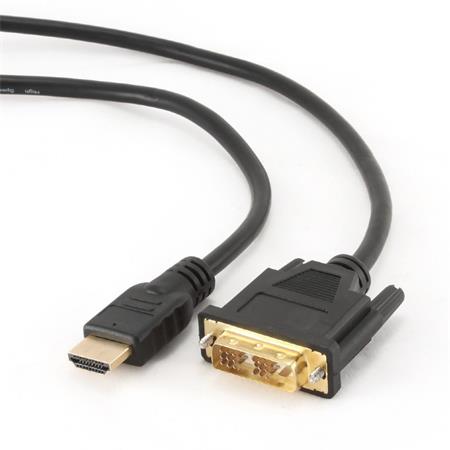 GEMBIRD Kabel HDMI-DVI 1,8m, 1.3, M/M stíněný,