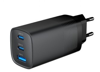 GEMBIRD, Nabíječka USB, 3x port, 65W, rychlé
