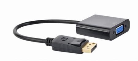 GEMBIRD red. Displayport na VGA, M/F,