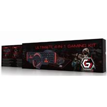 GEMBIRD Ultimátní herní sada 4 v 1 s americkým rozložením klávesnice