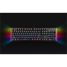 Herní klávesnice GEMBIRD KB-UMW-01, optické spínače, RGB, US layout