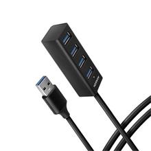 HUE-M1AL superspeed USB-A mini hub, černá