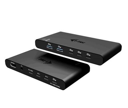 i-tec KVM Docking Station HDMI for 2 hosts, Power