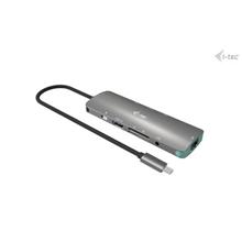 i-tec USB-C Metal Nano Docking Station 4K HDMI LAN with Power Delivery 100W + i-tec Universal Charger 100W