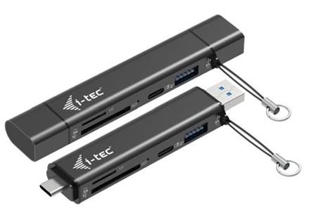 i-tec USB-C/USB-A Dongle SD, TF and 2x USB (1x