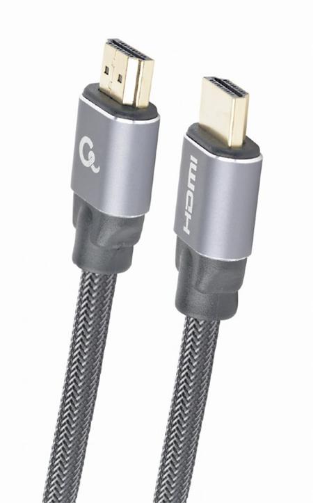 Kabel CABLEXPERT HDMI 2.0, 5m, opletený, černý,