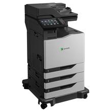 Lexmark CX825dte color laser MFP, 52/52ppm, síť, duplex, dotykový LCD, DADF, fax, HDD + 2x zásobník 