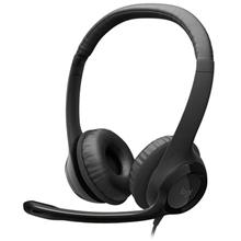 Logitech Headset H390 USB, stereo sluchátka s mikrofonem