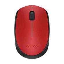 myš Logitech Wireless Mouse M171, červená