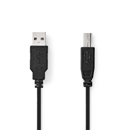 Nedis CCGL60100BK50 - USB 2.0 kabel | USB-A
